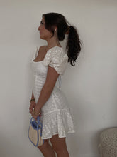 Load image into Gallery viewer, Zara Eyelet Mini Dress