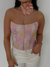 Load image into Gallery viewer, Finley Floral Corset Top