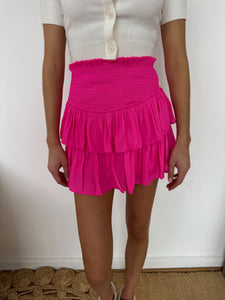 S16369 Chantal Smocking Skort