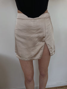 Peppa Satin Mini Skirt