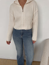 Load image into Gallery viewer, Joselyn Distressed Cropped Cardigan