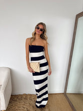 Load image into Gallery viewer, Andorra Stripe Knit Maxi Dress