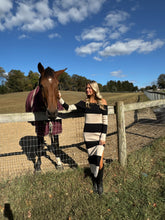 Load image into Gallery viewer, Acer Knit Off The Shoulder Stripe Dress