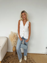 Load image into Gallery viewer, Genevieve V Neck Front Button Vest