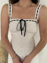Load image into Gallery viewer, Bonnie Eyelet Mini Dress