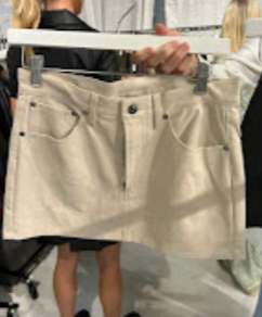 Clementina Faux Leather Mini Skirt